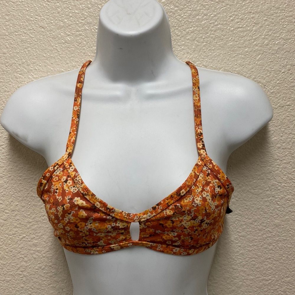 Jolyn Floral Bikini Top Small